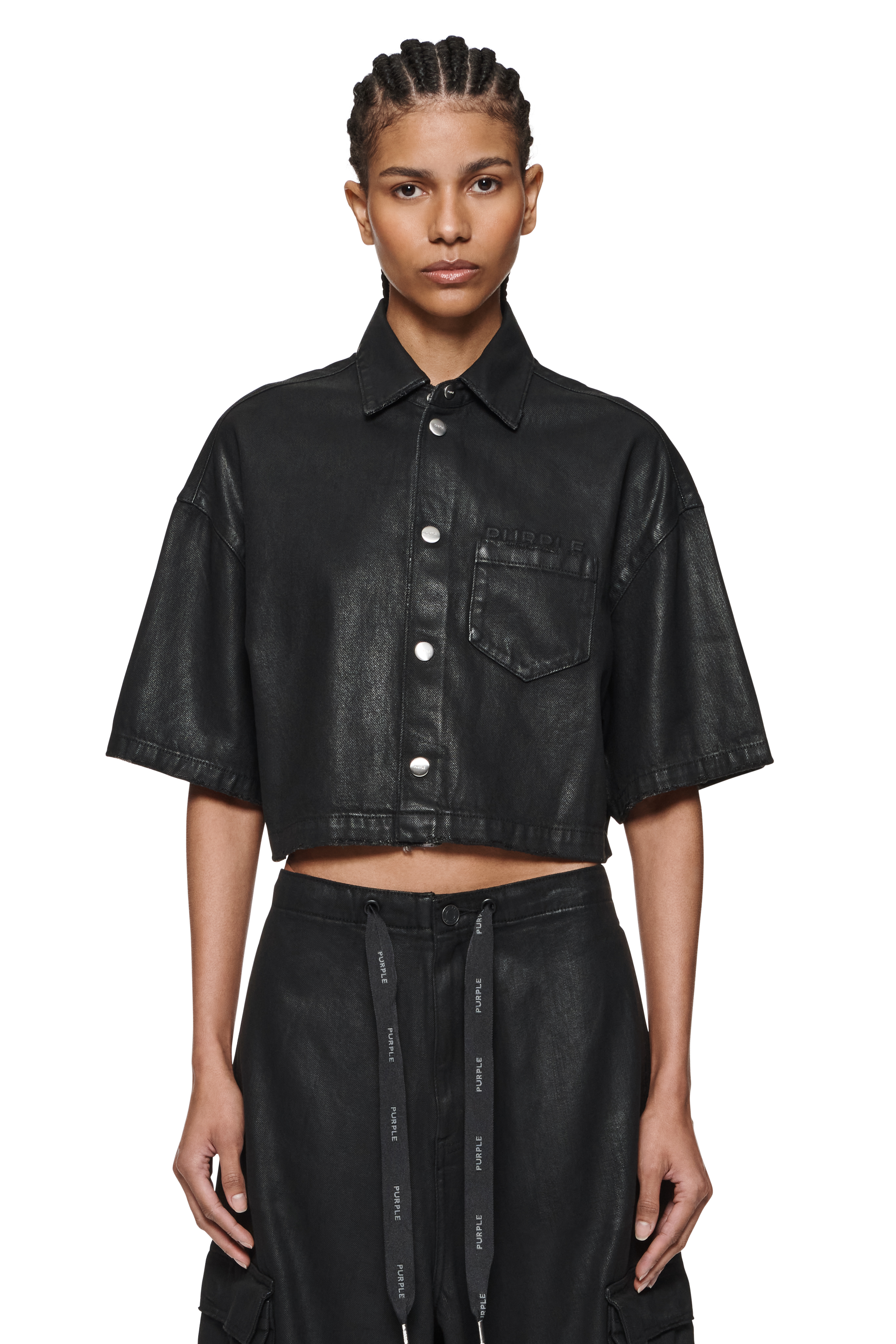 Crop Shirt Coated