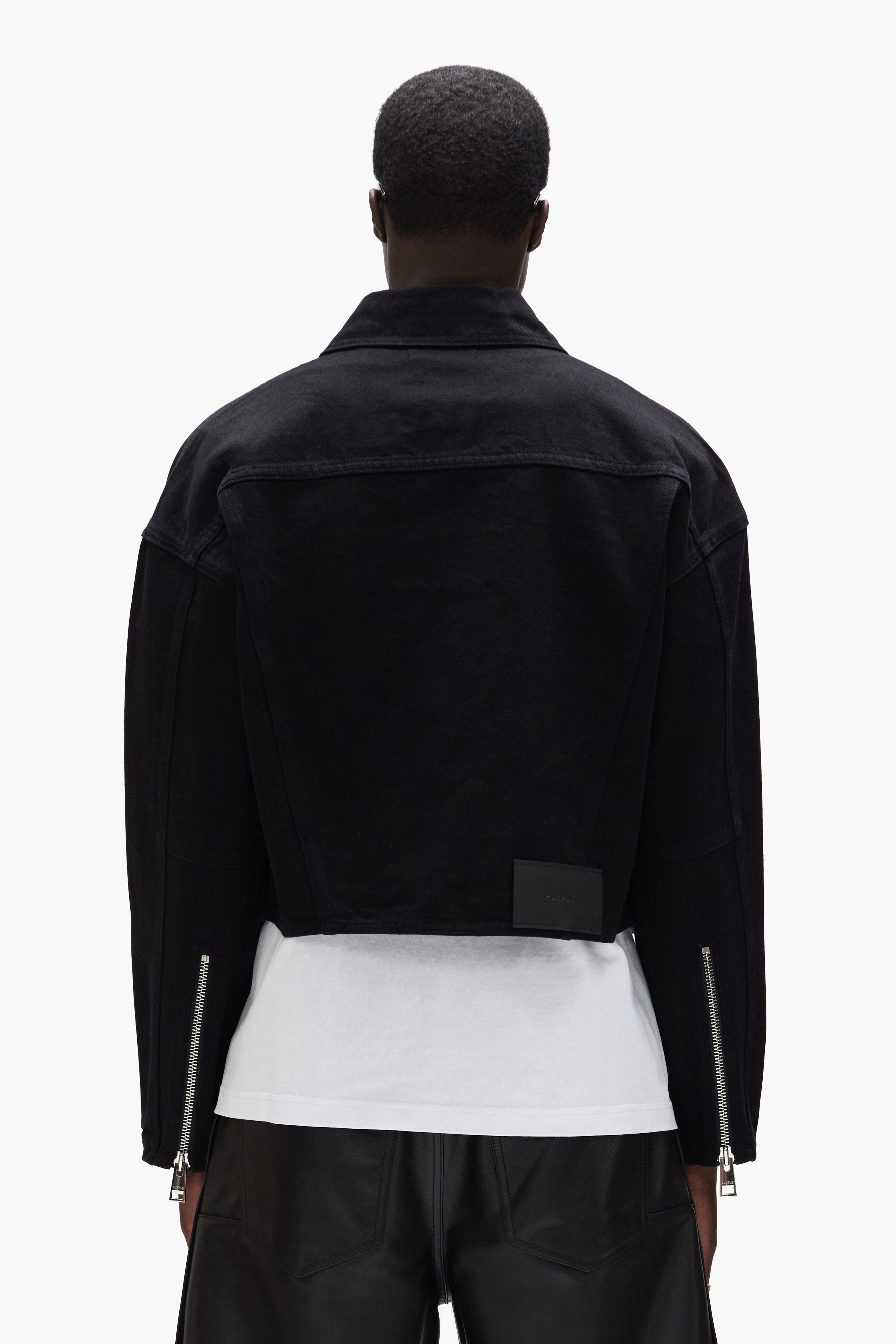 Cropped Carpenter Jacket