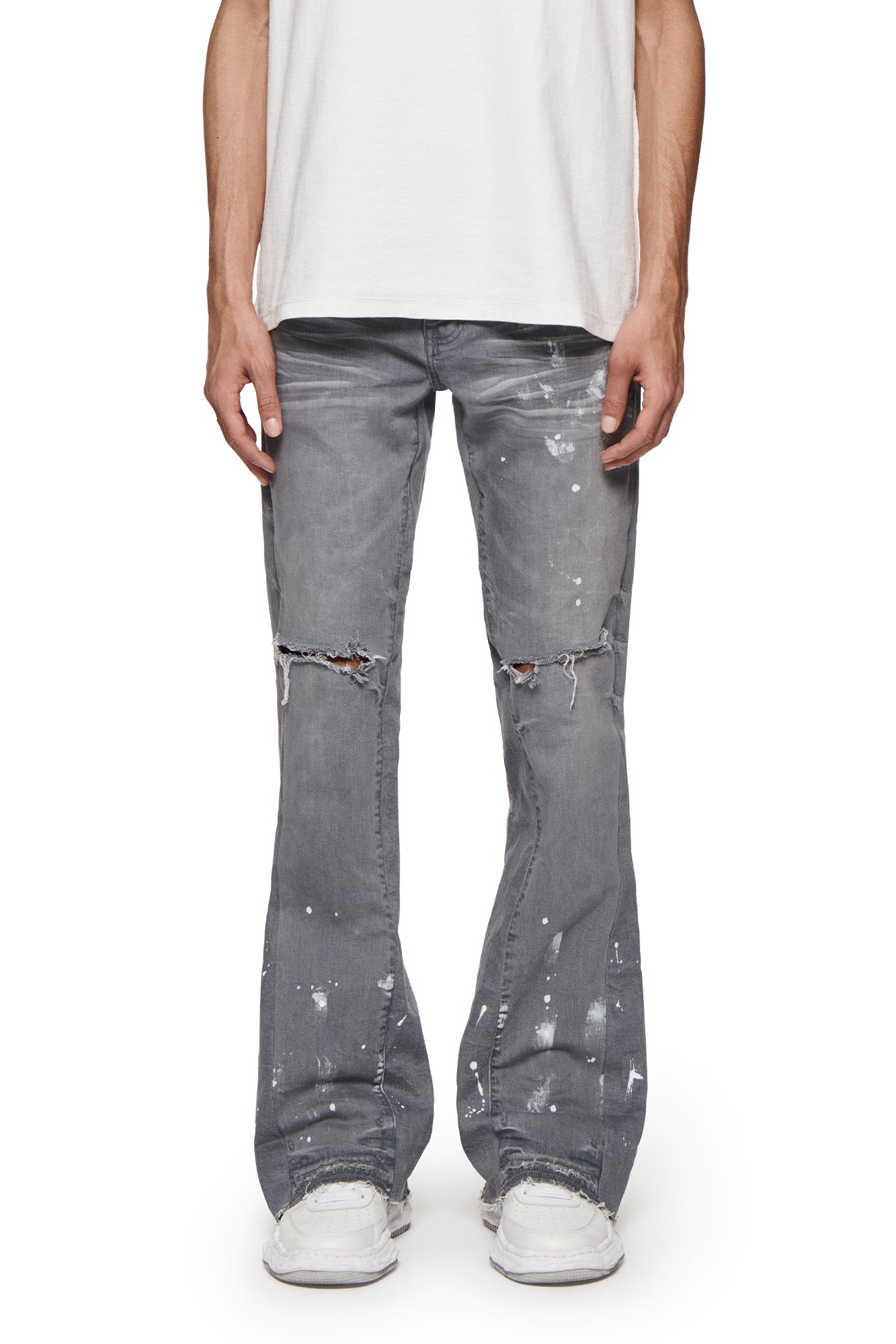 Double Panels Flare Worn