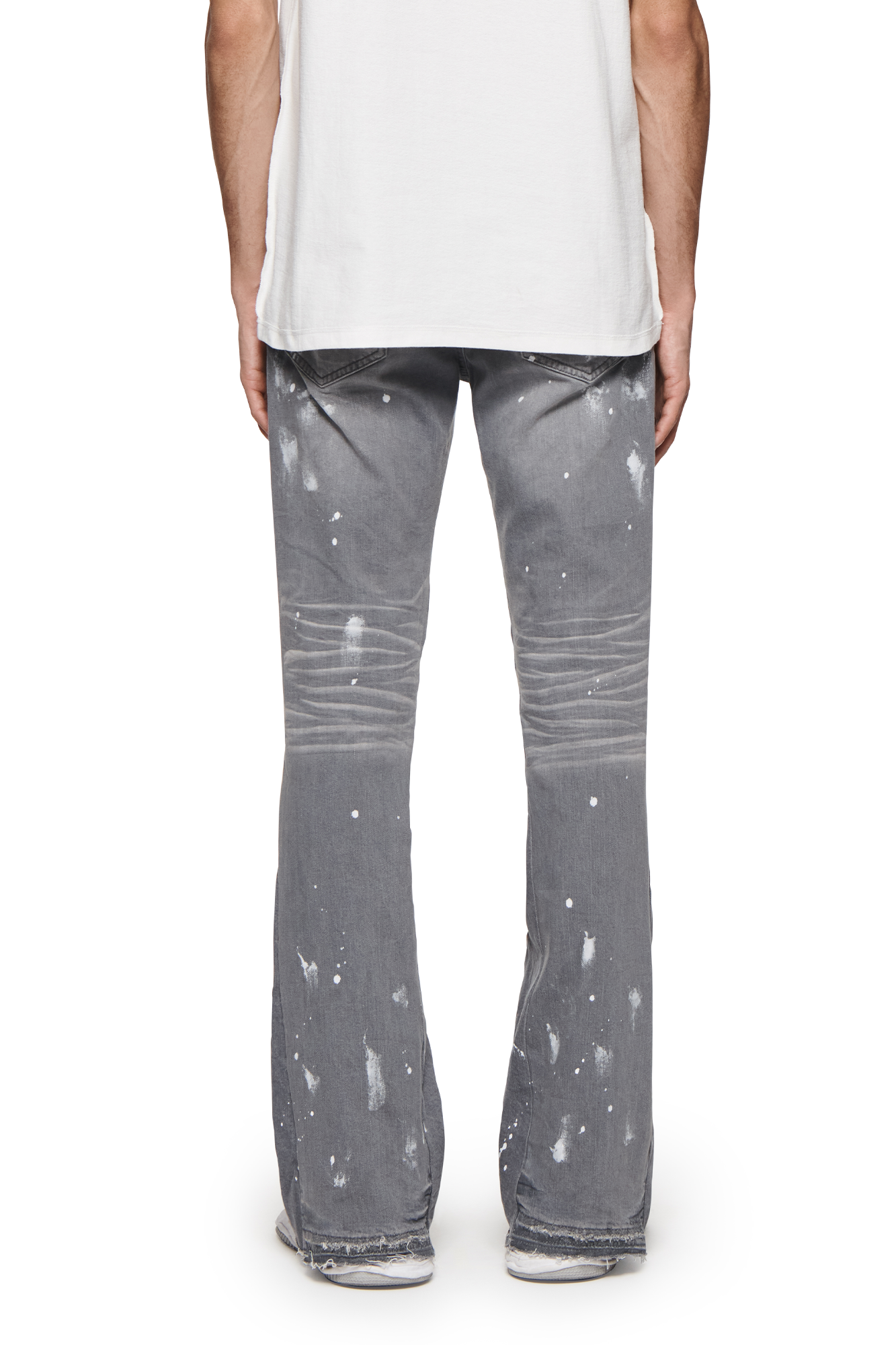 Double Panels Flare Worn