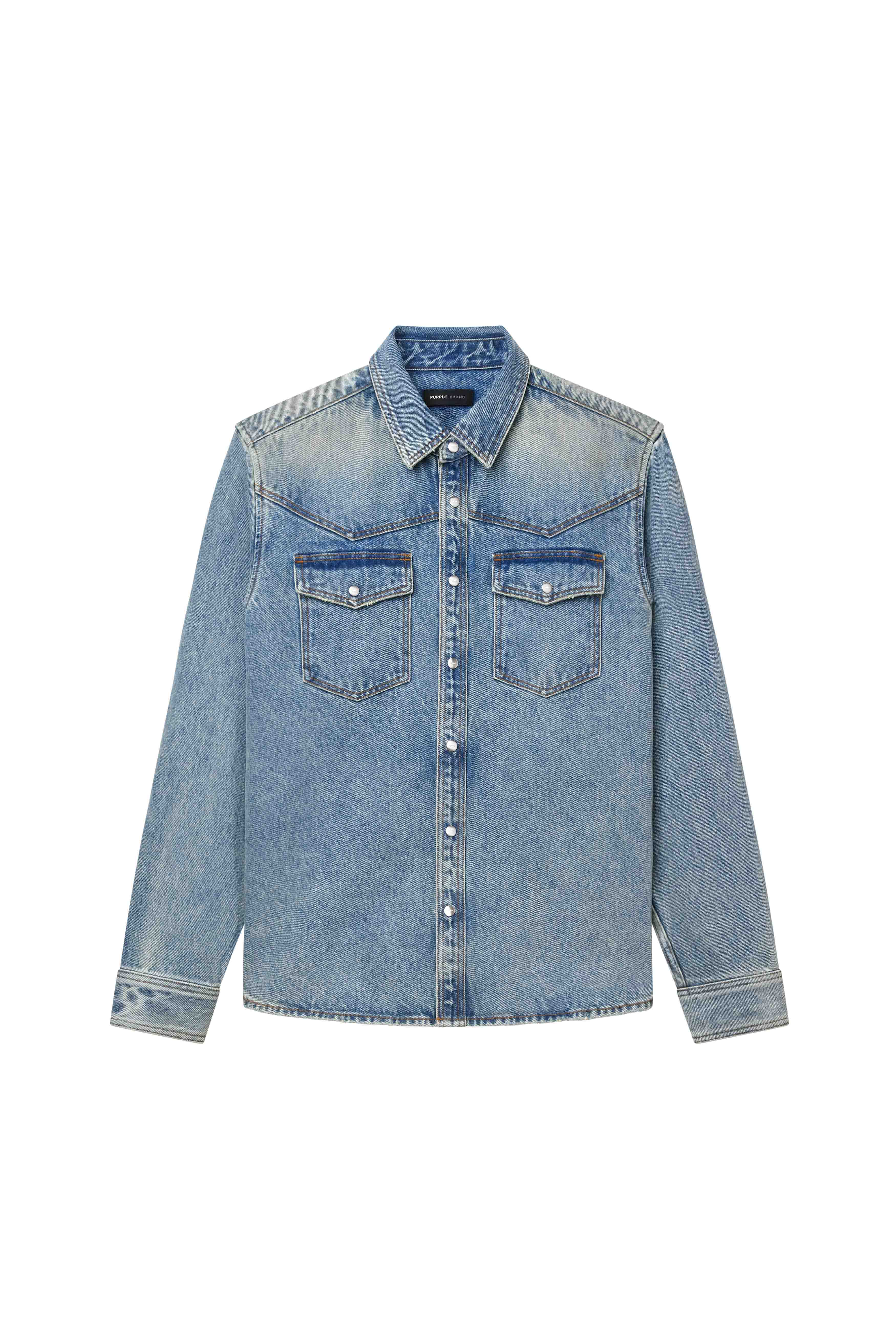 Double Pocket Western Shirt