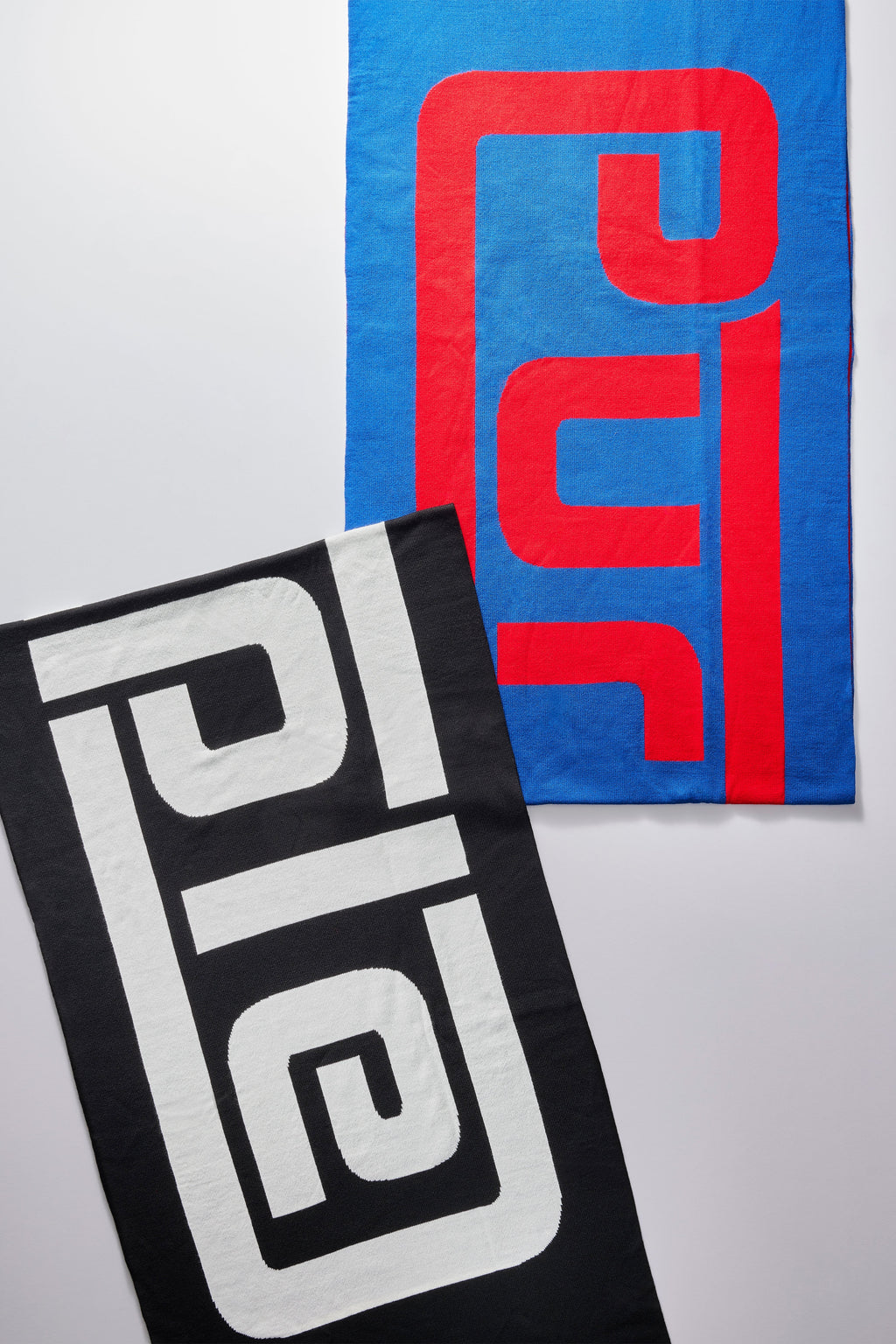 Acrylic Purple Brand Scarf