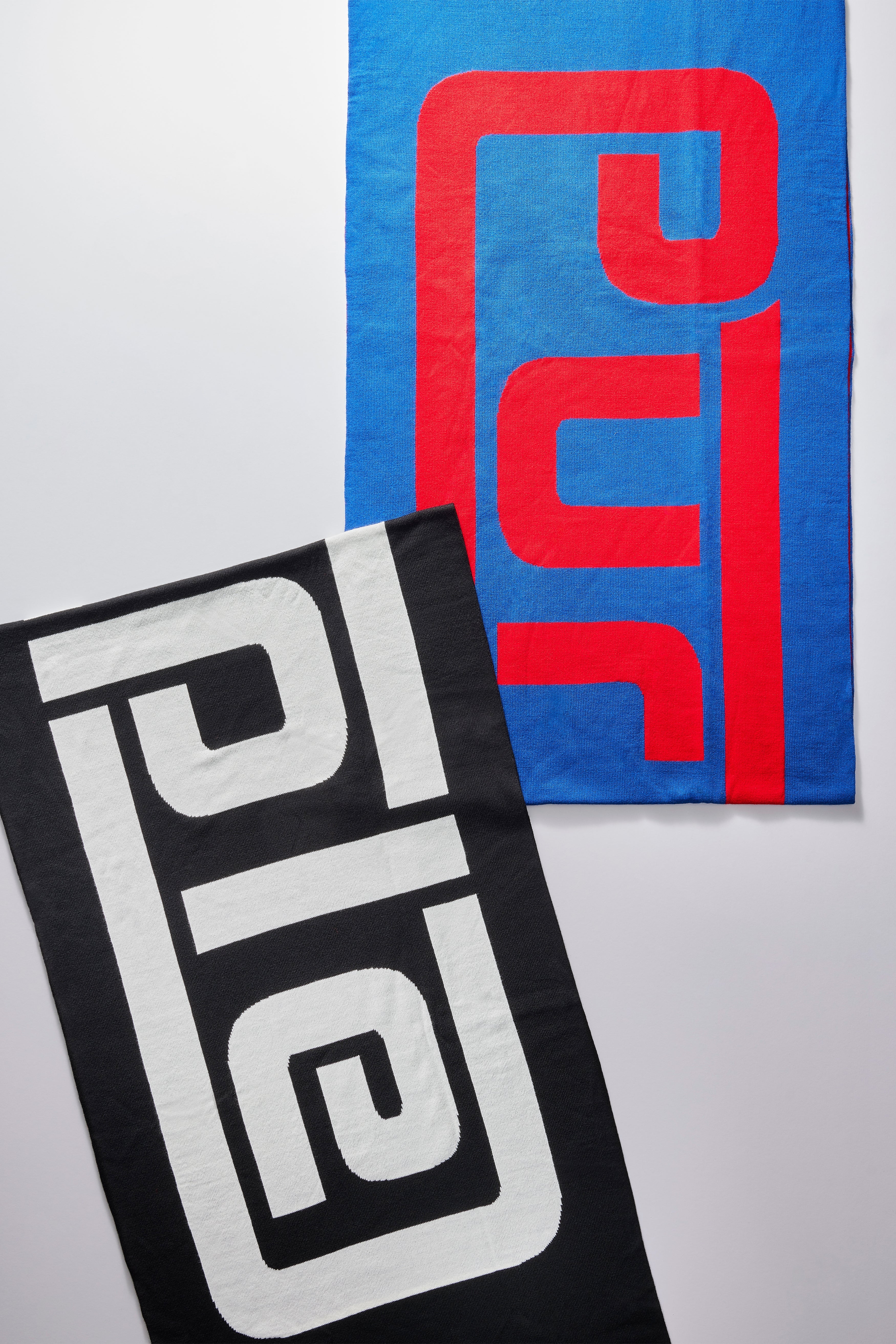 Acrylic Purple Brand Scarf